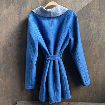 Reversible Blue Cashmere Jacket
