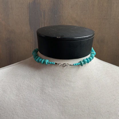 Dyed Howlite Drop Bead Necklace
