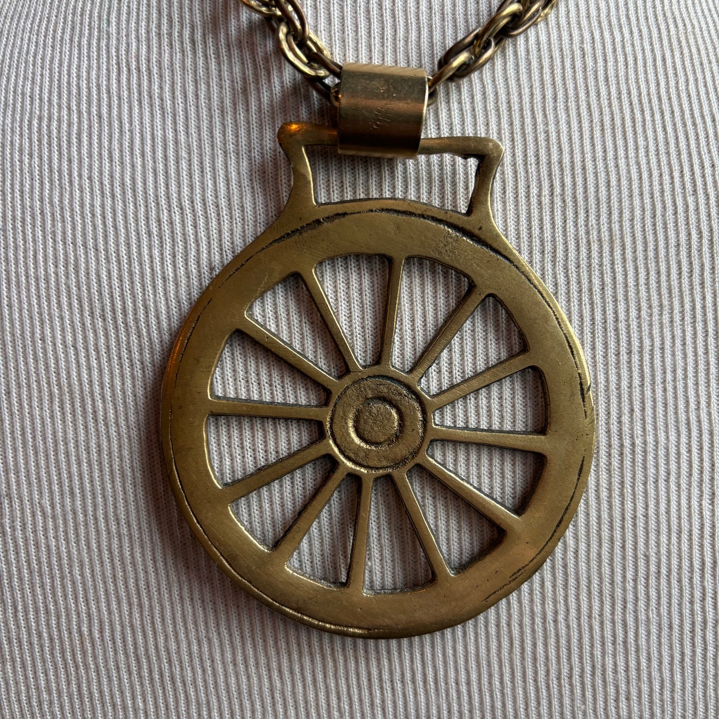 Mac Warman Sunburst Medallion Necklace