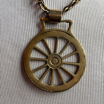 Mac Warman Sunburst Medallion Necklace