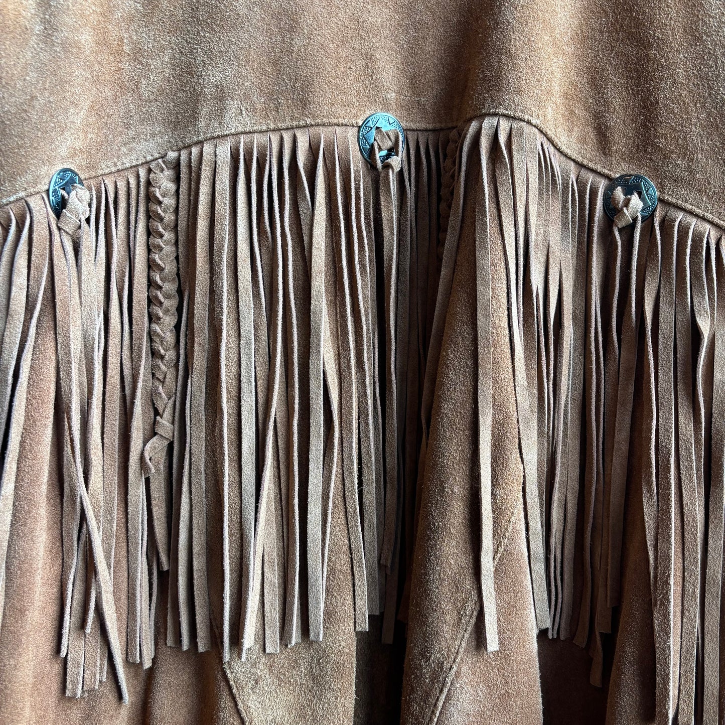 Fringed Leather Bomber Jacket