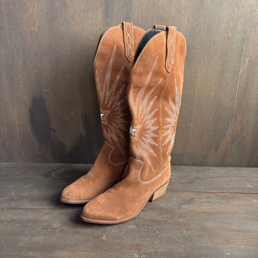 Dingo Tall Tan Boots