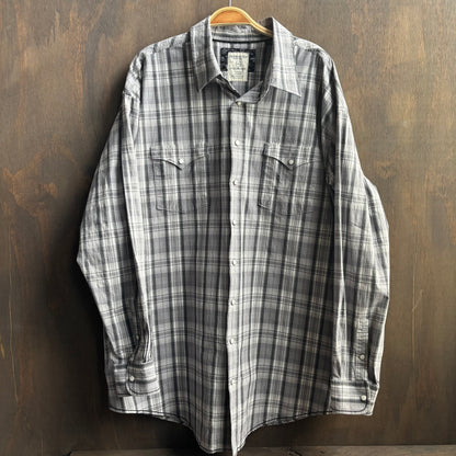 Panhandle Roughstock Plaid Pearl Snap