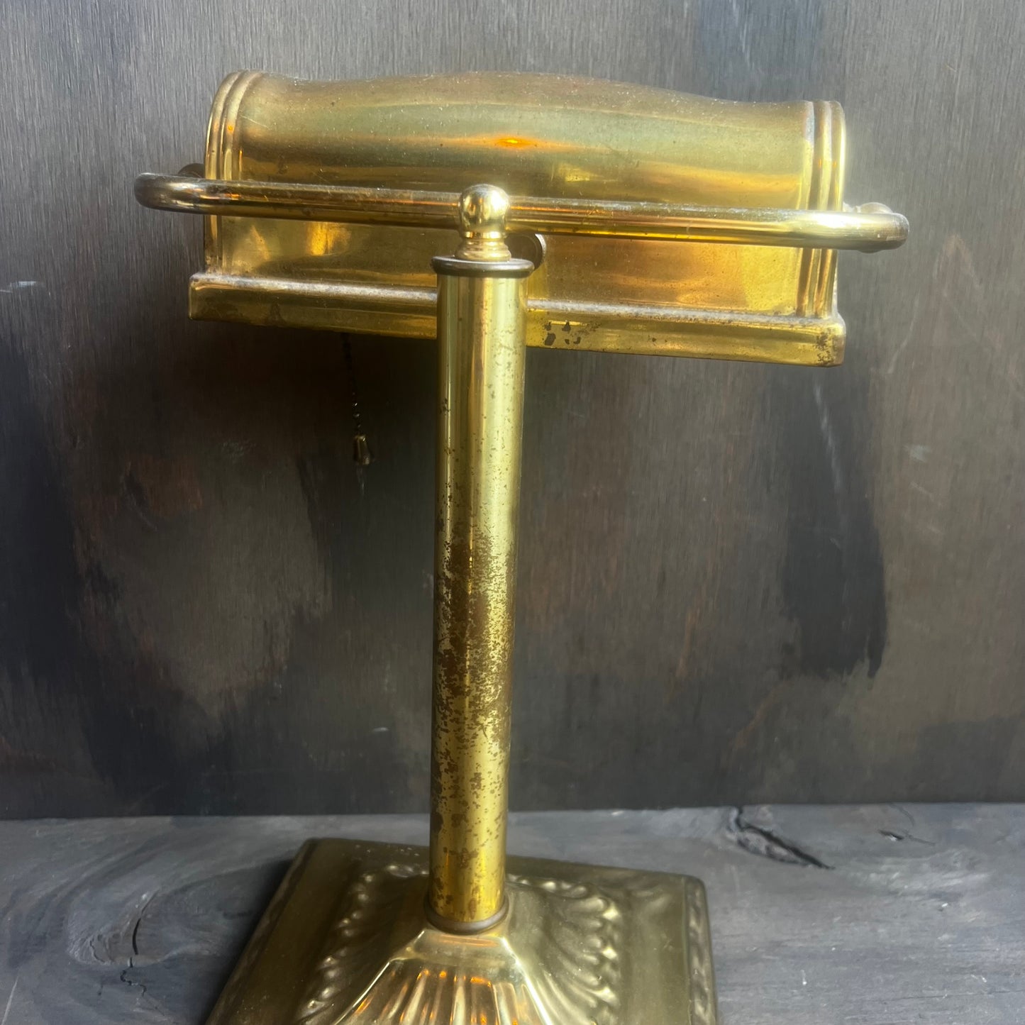 Vintage Brass Desk Lamp