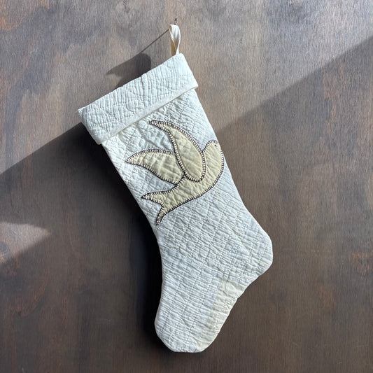 Vintage Animal Quilt Stocking