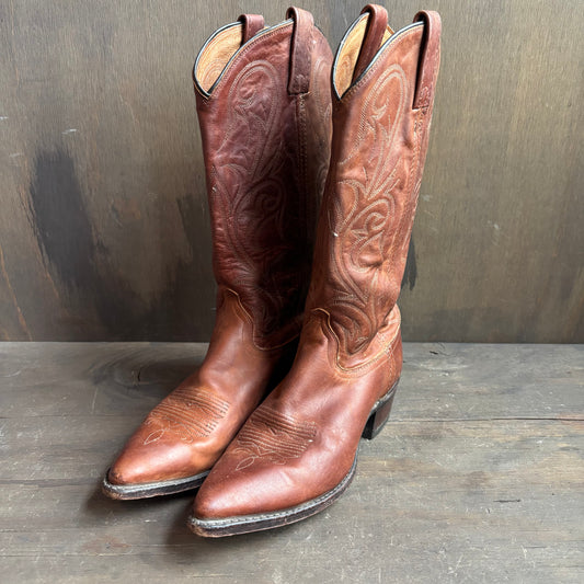 Dan Post Brown Leather Boots