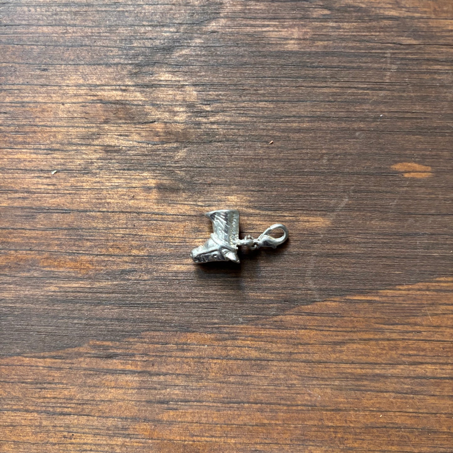 Metal Cowboy Boot Charm