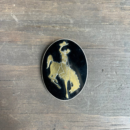 Bucking Bronco Pin