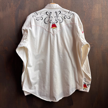 Rockmount Ranchwear Embroidered Pearl Snap
