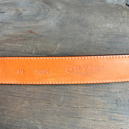 Orvis Two-Tone Leather Belt