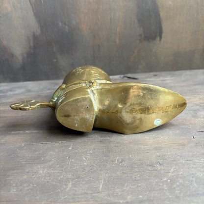 Brass Cowboy Boot