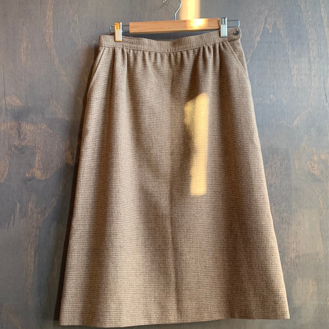 Vintage Pendleton Wool Skirt