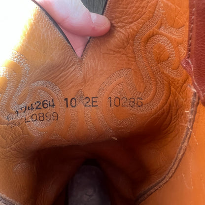 Brown Lucchese Cowboy Boots