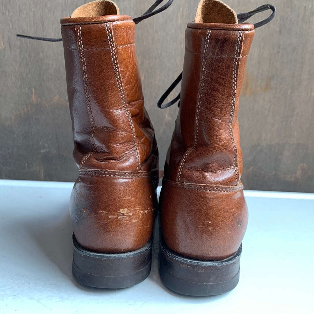 Justin Heritage Brown Lace-up boots