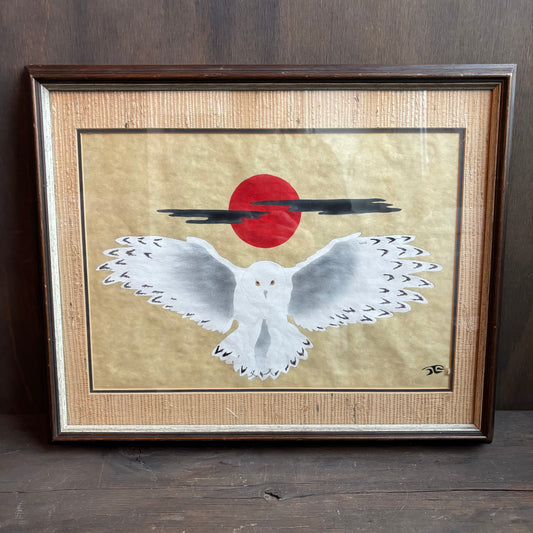 Flying Owl Framed Art