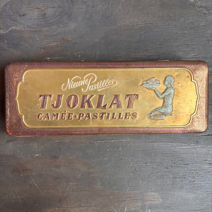 Vintage Gold Chocolate Box