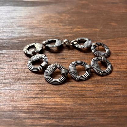 Silver Ring Bracelet