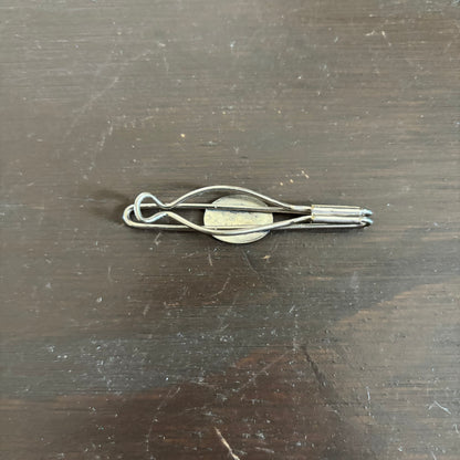 Oval Shaped Tie Clip