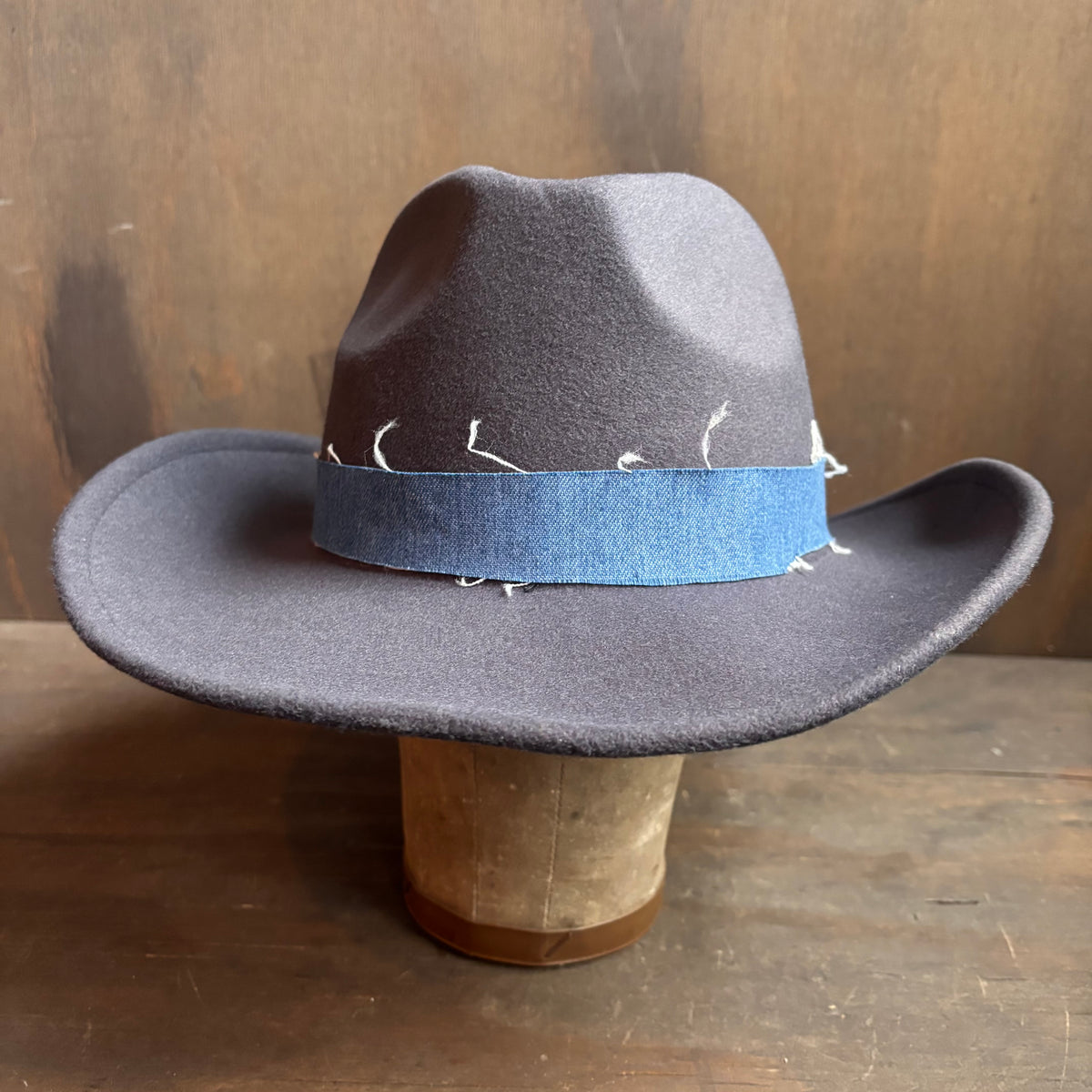 Grey Wool Hat