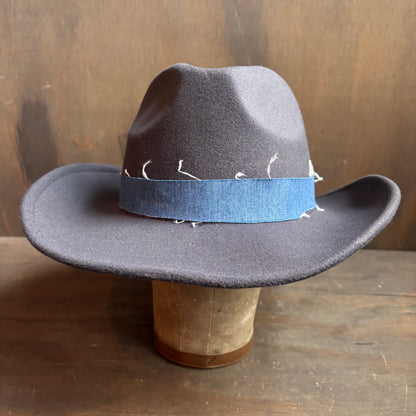 Grey Wool Hat