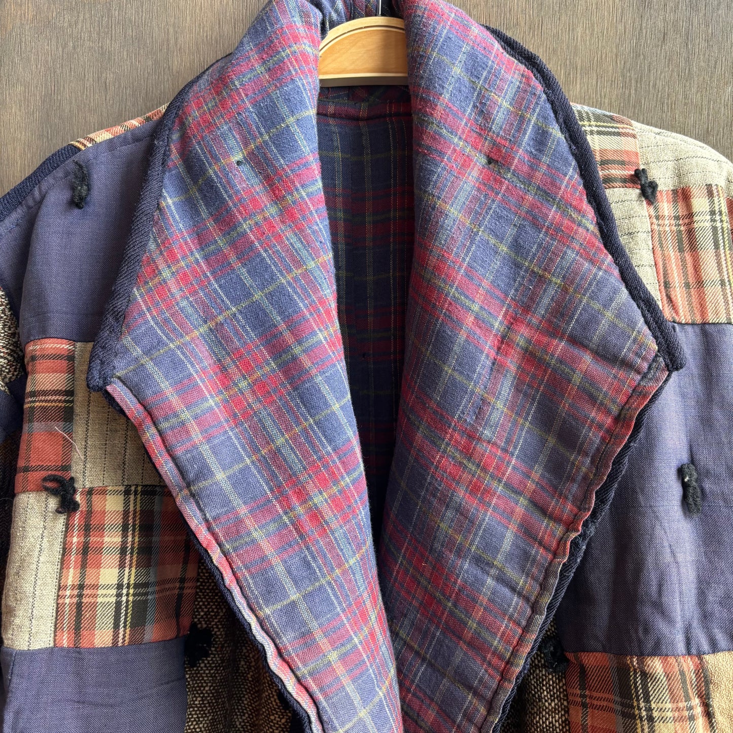Vintage Blue Quilt Jacket