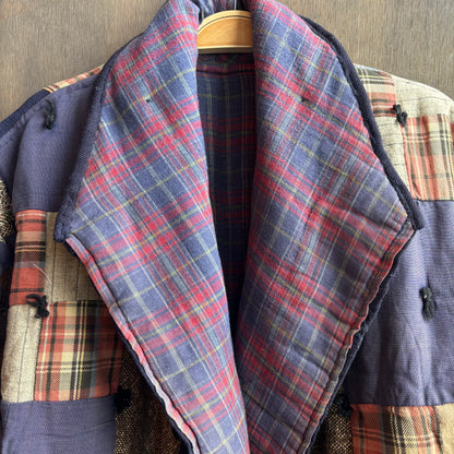 Vintage Blue Quilt Jacket