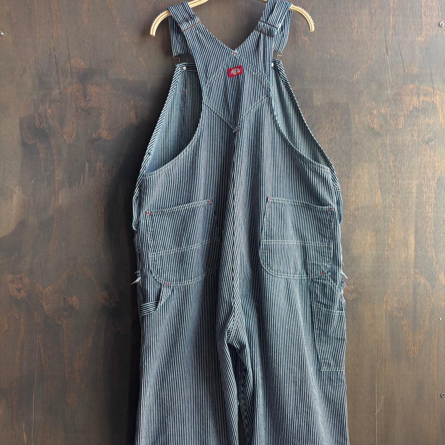 Vintage Dickie's Conductor Stripe Overalls
