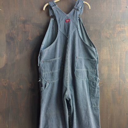 Vintage Dickie's Conductor Stripe Overalls