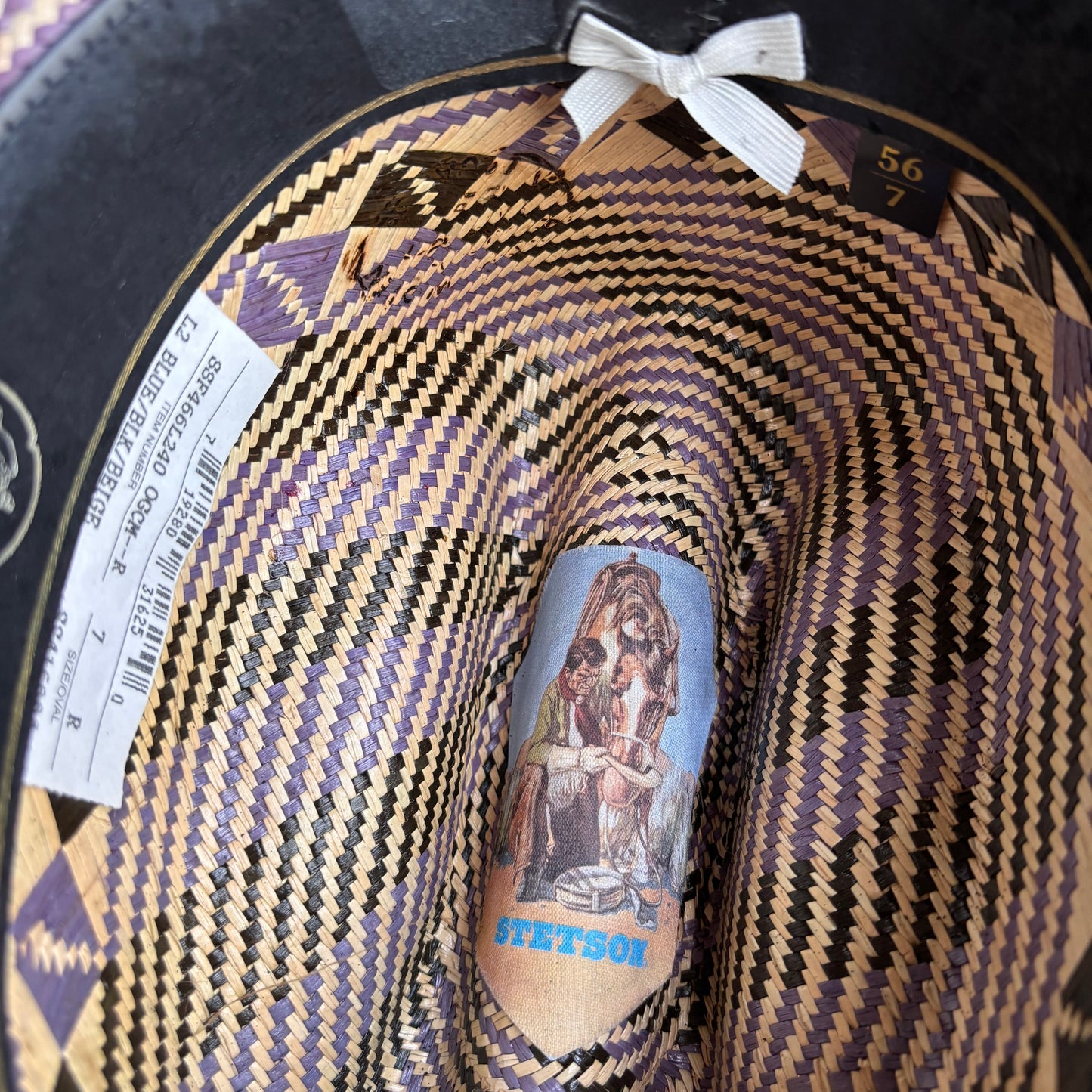 Stetson Colorful Straw Hat