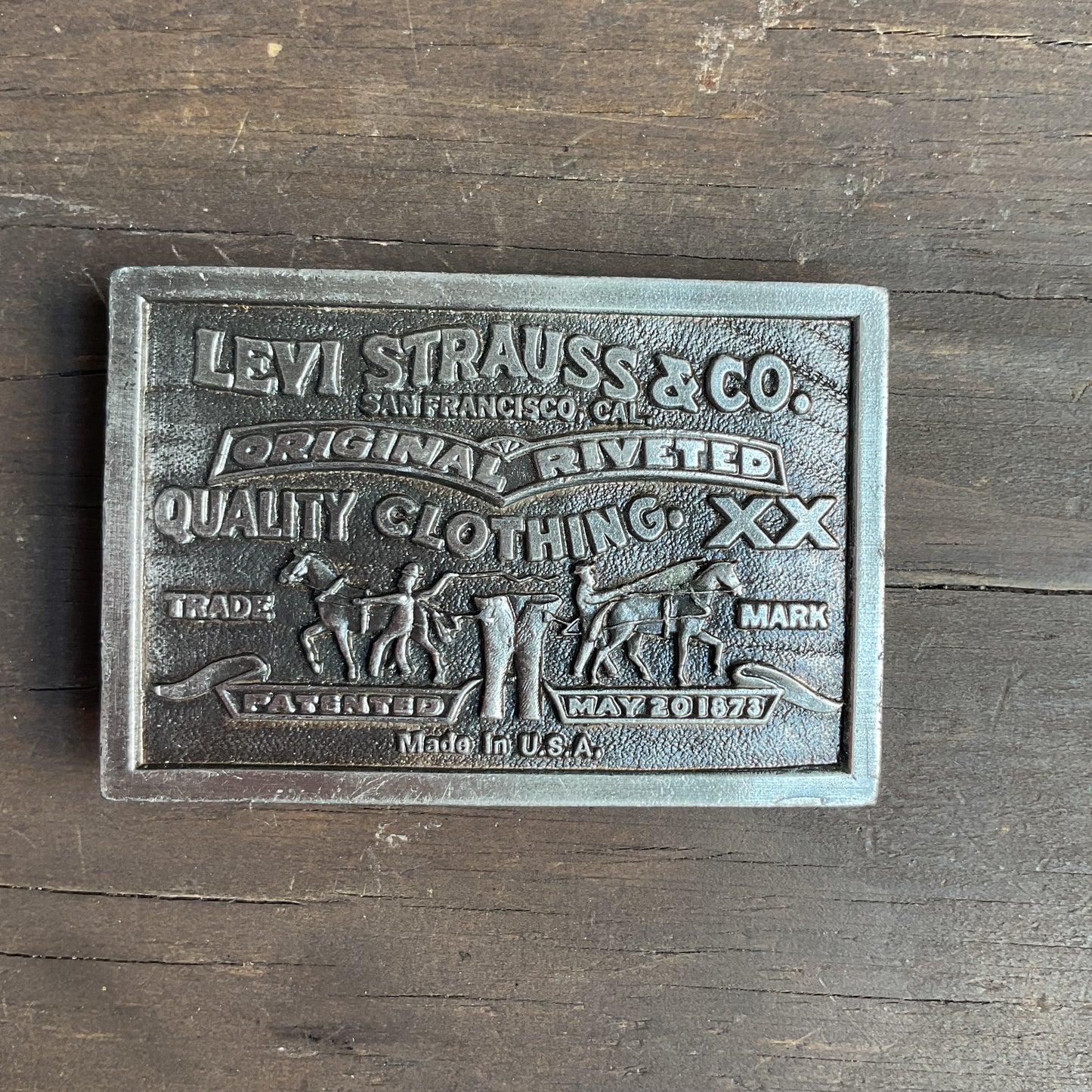 Levi Strauss & Co Belt Buckle