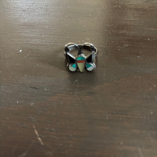 Sterling Silver Butterfly Ring