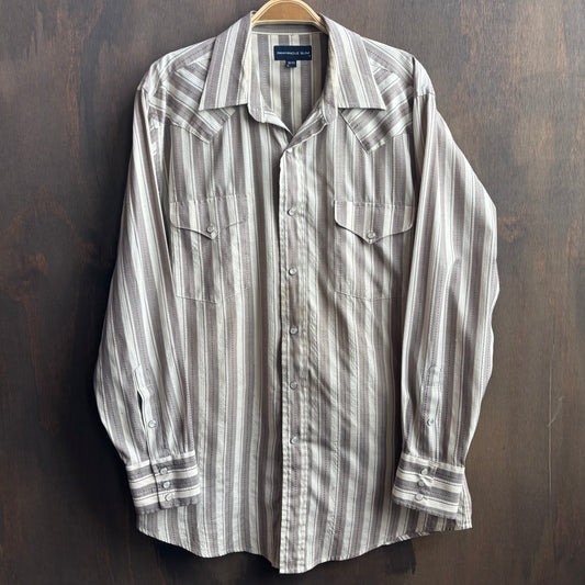 Panhandle Slim Striped Pearl Snap