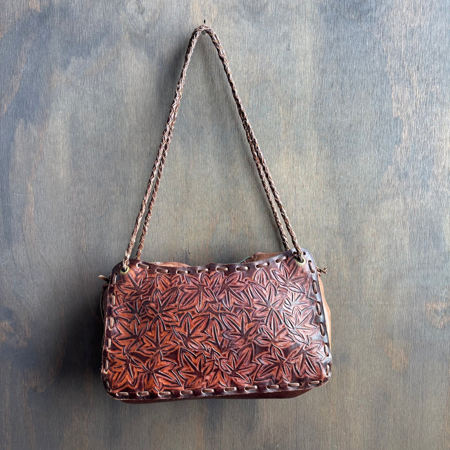 Vintage Brown Leather Bag