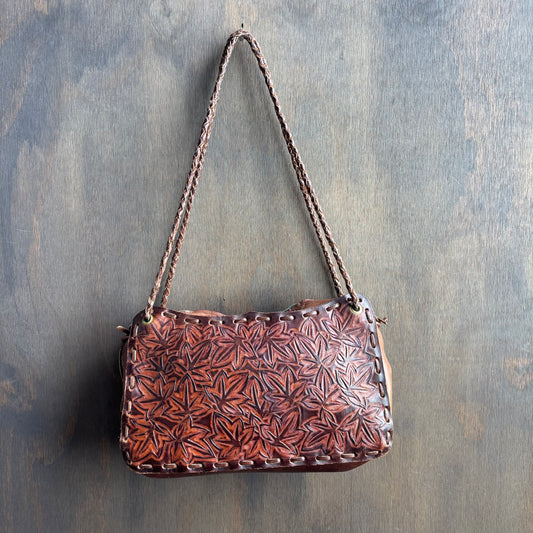 Vintage Brown Leather Bag