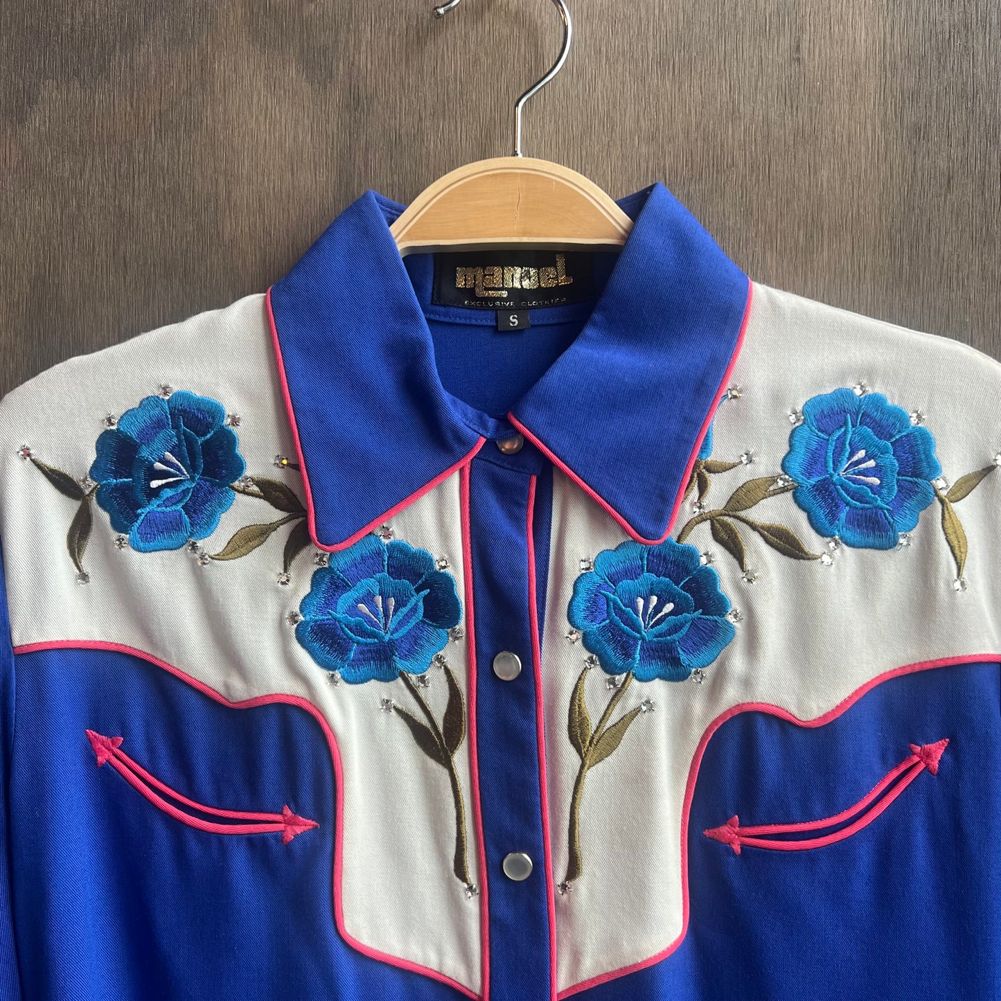 Manuel Western Custom Pearl Snap Button Up