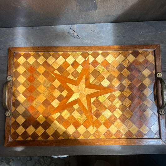 Charles Holt Handcrafted Vintage Tray