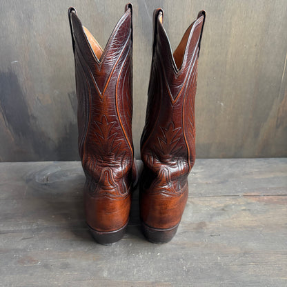 Lucchese Brown Leather Boots