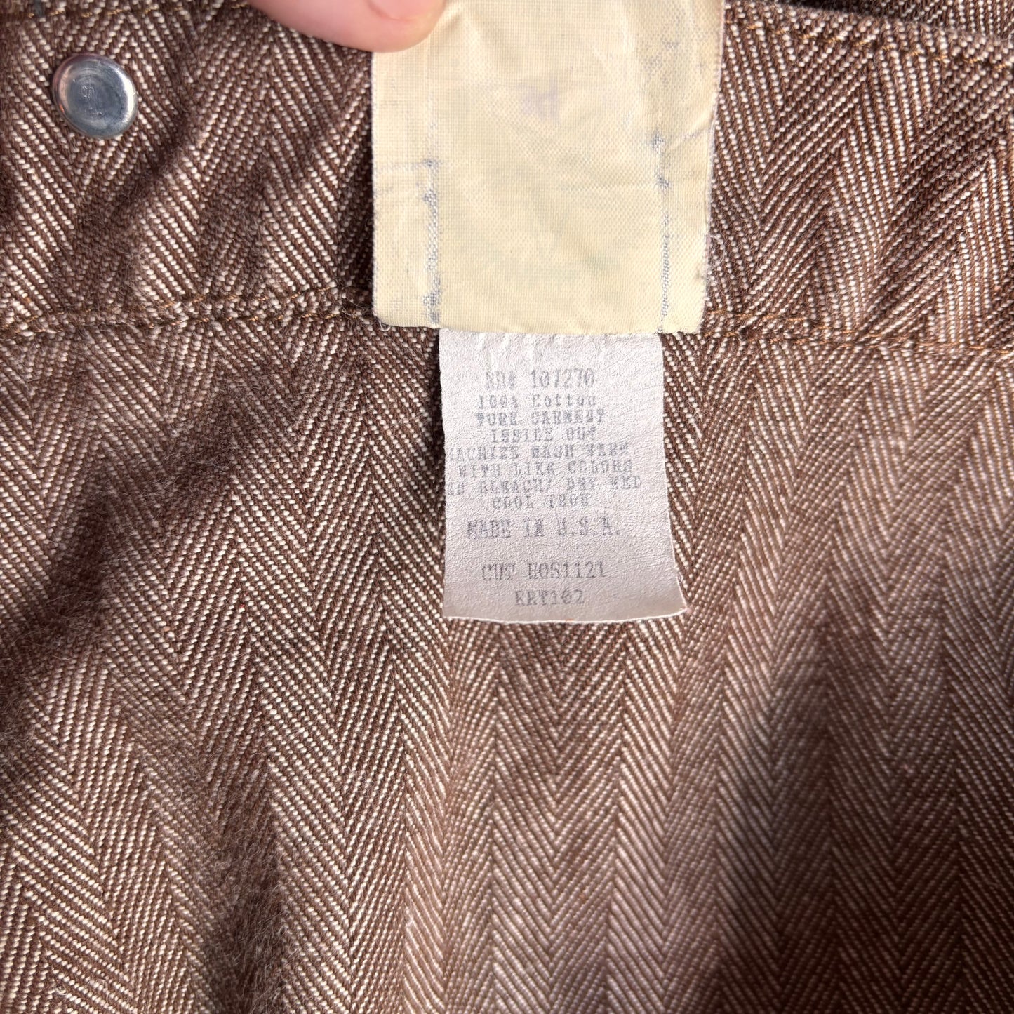 Vintage Horsefly's Brown Pants