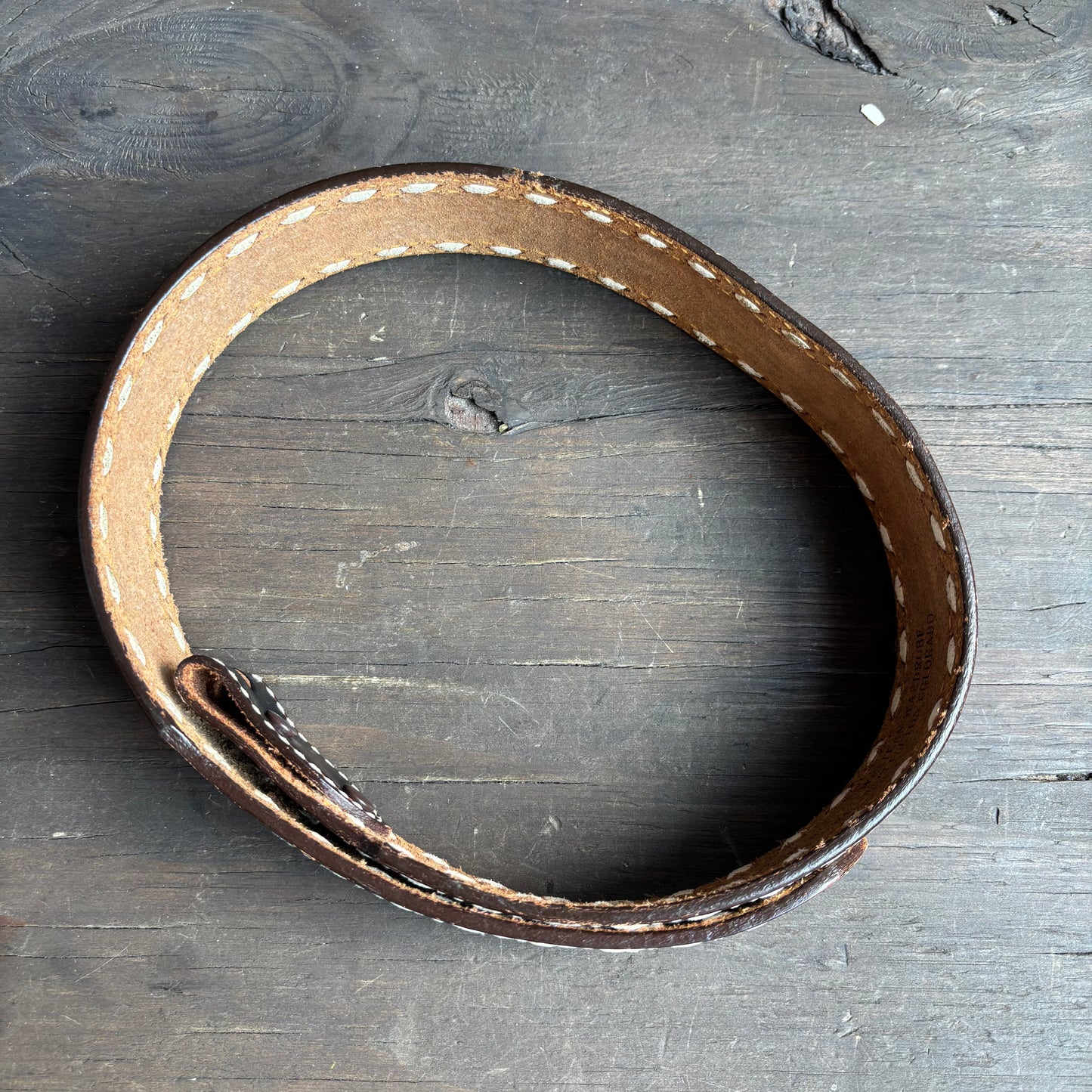 Tony Lama Tooled Leather Belt
