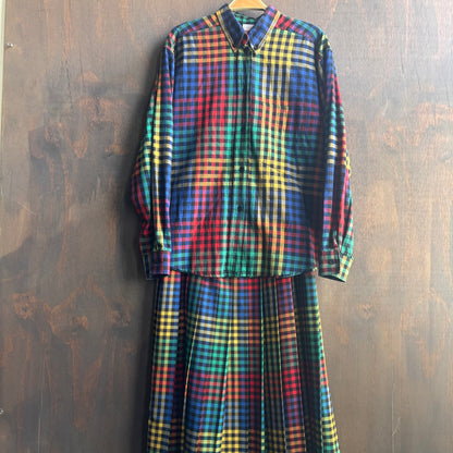 Vintage Mondi 3-Piece Plaid Set