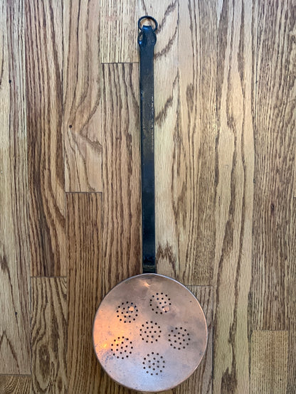 XL metal slotted spoon