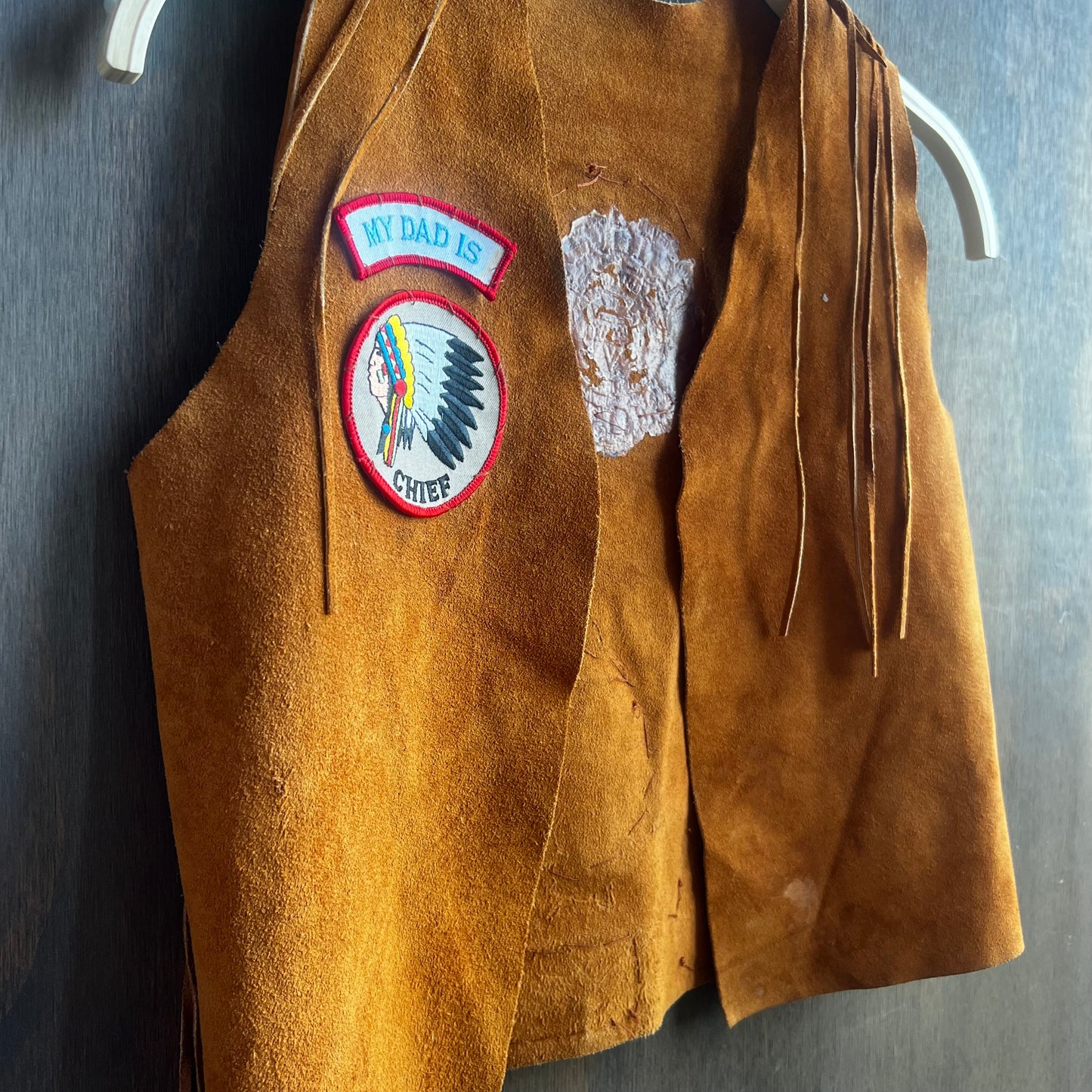 Handmade Vintage Patch Vest