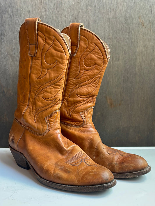 Stewart Boot Co. Vintage Brown Leather Boots