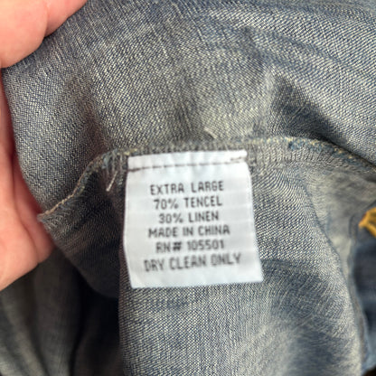 Double D Ranch Embroidered Denim Shirt