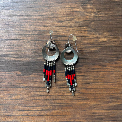 Beaded Dreamcatcher Earrings