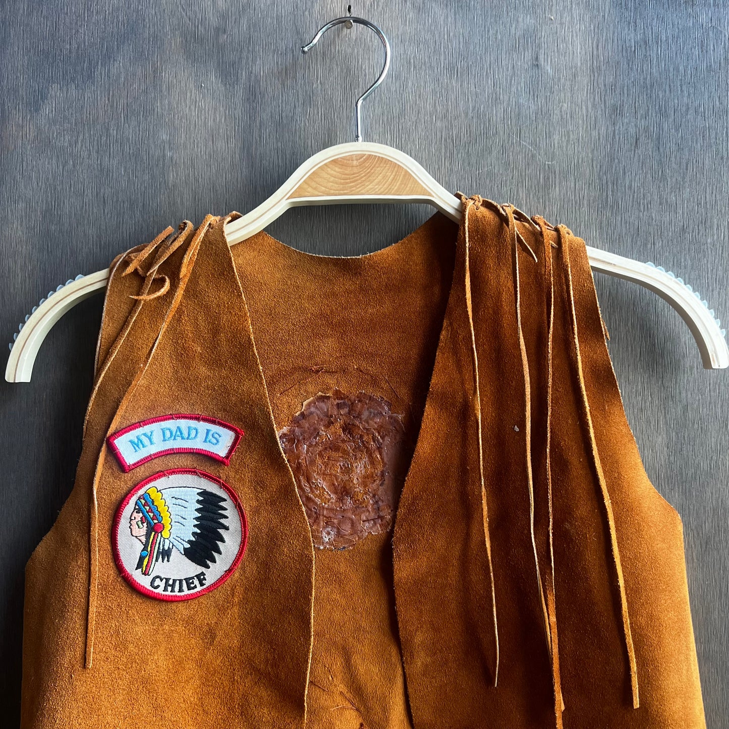 Handmade Vintage Patch Vest