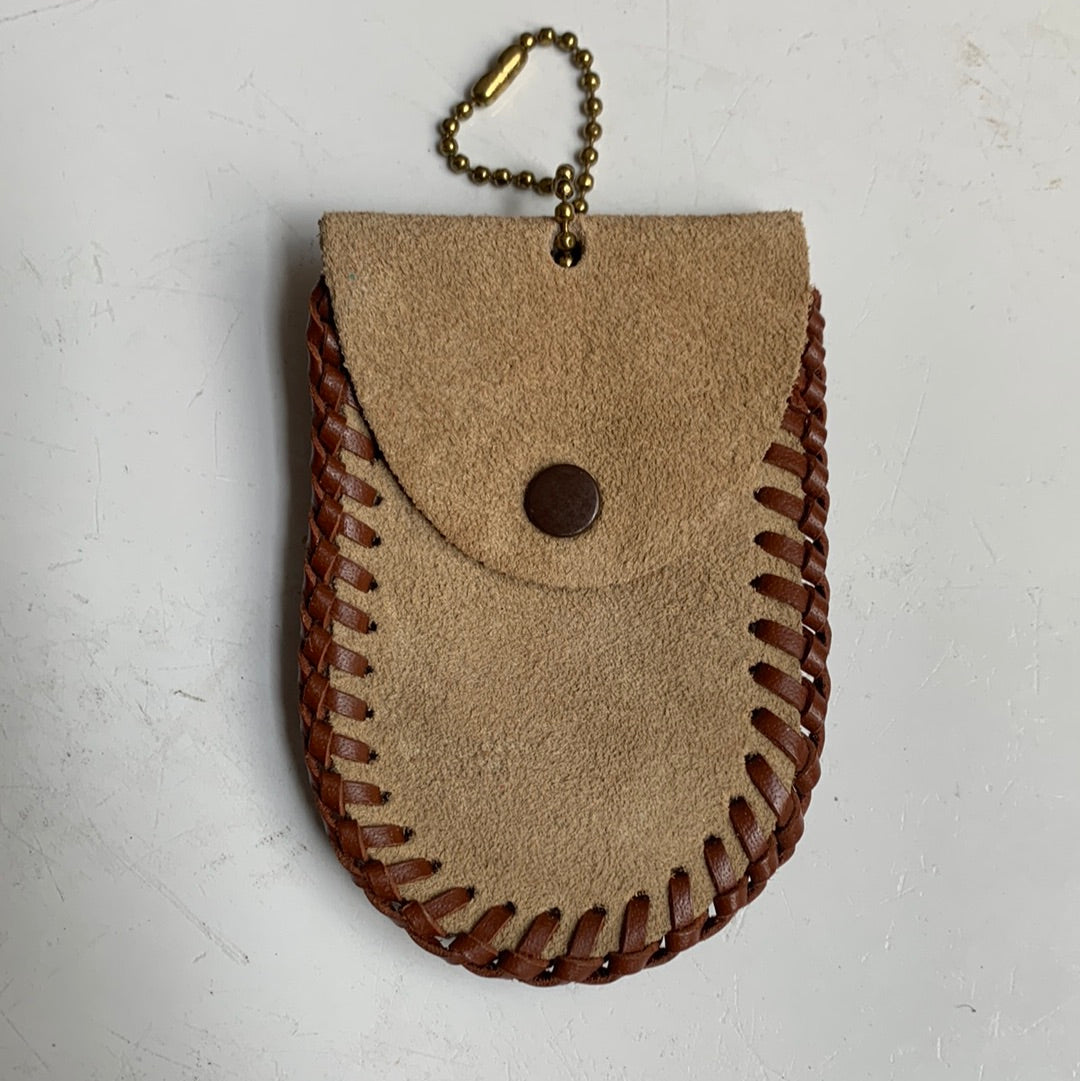 Mini leather pouch