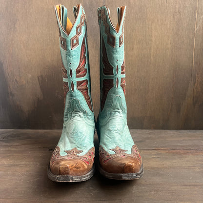 Old Gringo Turquoise Butterfly Boots