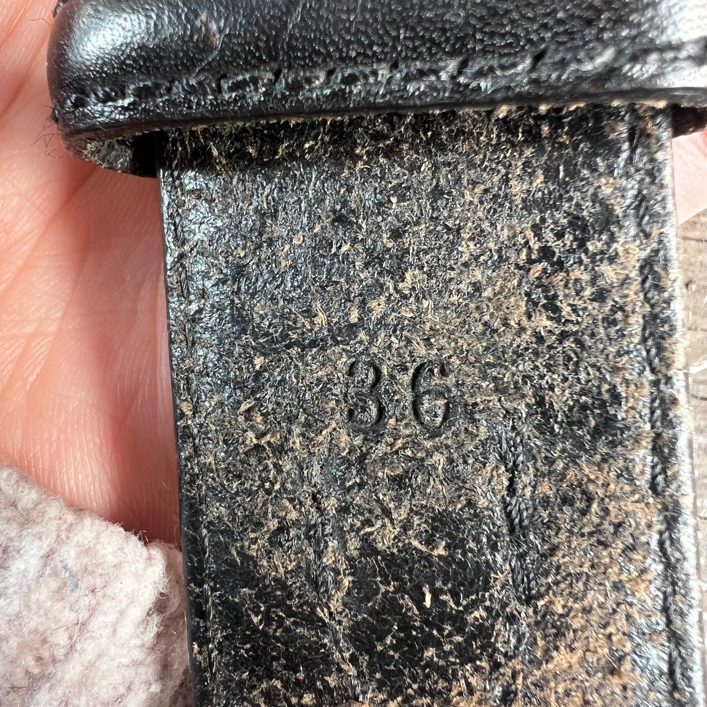 Leegin Black Braided Belt