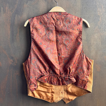 Arizona Jeans Co Beige Leather Vest